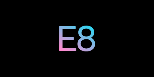 logo of E8 Funding which is is one of the best prop firms in Kenya