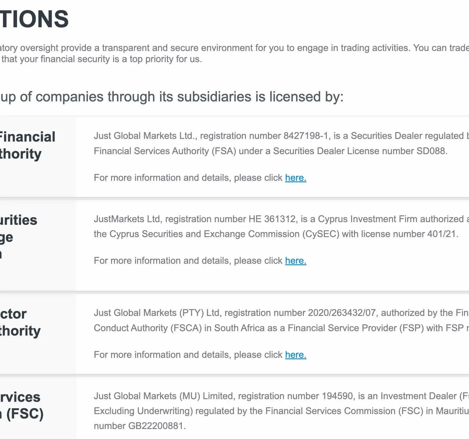 JustMarkets is a legit regulated forex broker