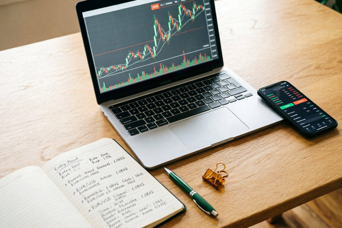 Online forex trading training setup